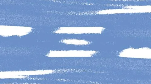 Soft blue background with white brush strokes and texture Stock Illustration