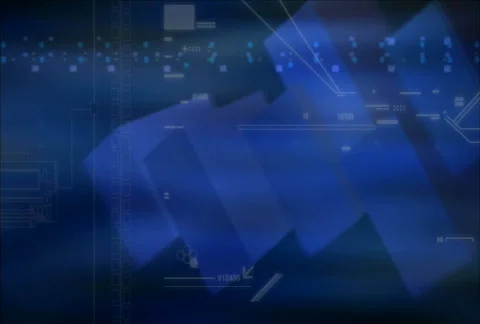 Soft Blue BG with Tek Elements Stock Footage 281289