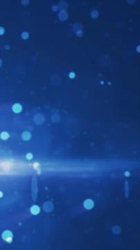 Soft blue bokeh background with glowing cyan particles, subtle lens flare, .. イラスト素材
