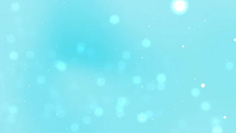 Soft Blue Bokeh Light Background with Floating Particles Stock Footage 302857231