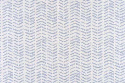 Soft Blue Chevron Textile Pattern on White Background  Minimal Scandinavian.. Stock Photos