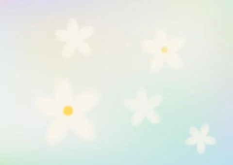 Soft blue daisy spring background for March 8 Stock Illustration