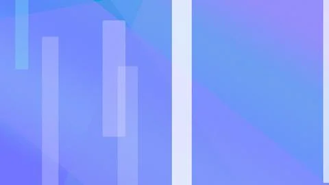 Soft blue geometric abstract background with translucent rectangular elemen.. Stock Illustration