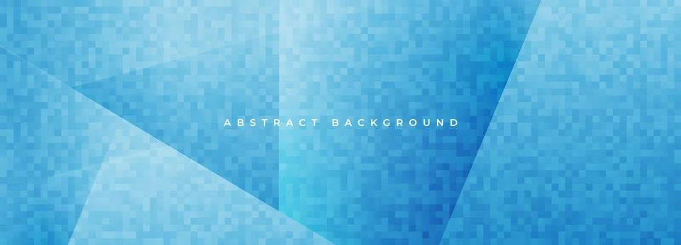 Soft blue geometric pixel abstract background, translucent squares with subtle 스톡 일러스트