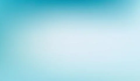 Soft blue gradient abstract background with glowing white center and smooth Stock Illustration