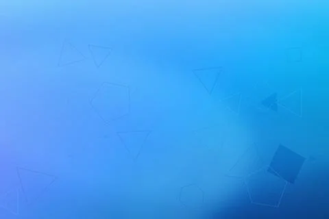 Soft blue gradient abstract background with subtle geometric polygon shapes.. 스톡 일러스트