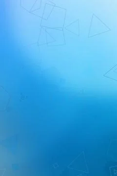 Soft blue gradient abstract background with subtle geometric outlines, idea.. 스톡 일러스트