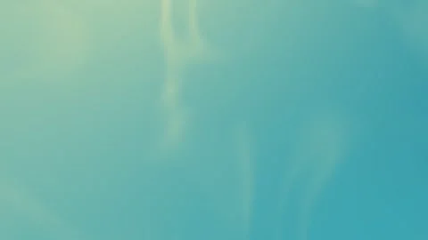 Soft blue gradient with abstract, blurred wavy shapes. Seamless loop background. Vídeo Stock 309856096