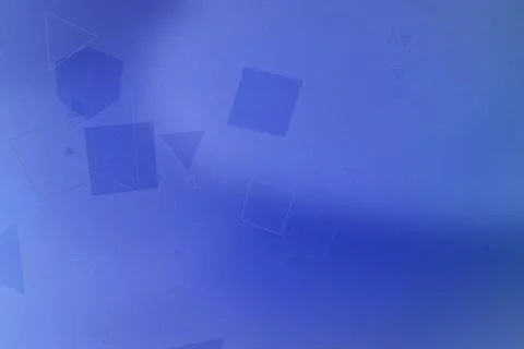 Soft blue gradient backdrop with subtle transparent geometric shapes create.. 스톡 일러스트