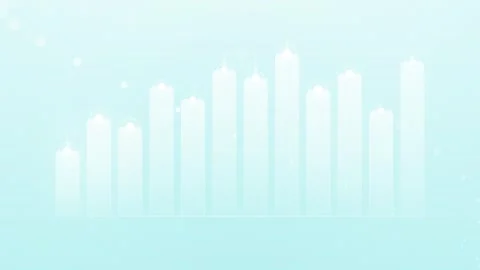 Soft Blue Gradient Background with Floating Particles and Subtle Lines Stock Footage 346659663