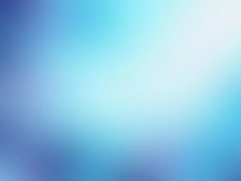 Soft blue gradient background with light cyan glow and smooth abstract blur.. Stock Illustration