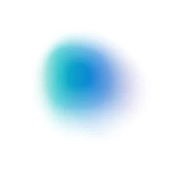 Soft blue gradient background with smooth color transition, blurred circular Stockillustratie