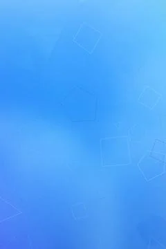 Soft blue gradient background with subtle outlined geometric shapes, creati.. 스톡 일러스트