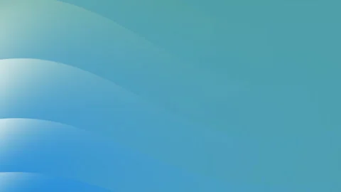 Soft blue gradient curves layered aesthetic digital art. Stock Footage 345859453