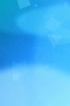 Soft blue gradient fills the frame with faint geometric network shapes, off.. Stock Illustration