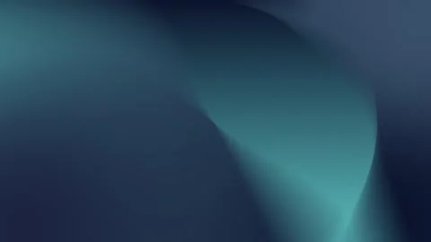 Soft blue gradient with smooth curved shapes creating an abstract seamless loop Видео 309700989