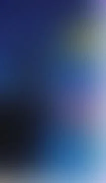 Soft blue gradients blend into a subtle, dreamy haze. Vague, pixelated text.. Stock Illustration