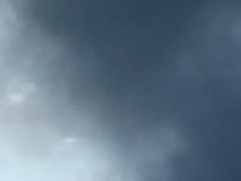Soft Blue Gray Overcast Cloud Texture Stock Photos