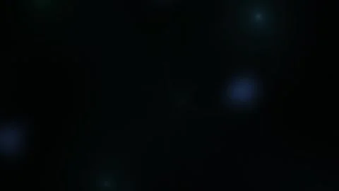 Soft Blue Lens Flare Overlay Effect with Atmospheric Glowing Light Stock Footage 343766902