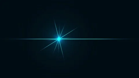 Soft Blue Lens Light Flare or sparkle Overlay Animation in 4K with Gentle B.. Stock Footage 310089427