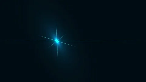 Soft Blue Lens Light Flare or sparkle Overlay Animation in 4K with Gentle B.. Stock Footage 310089774