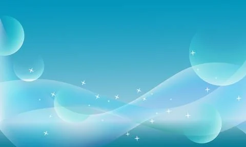 Soft blue liquid color background. Dynamic circle abstract sparkle blue. Stock Illustration