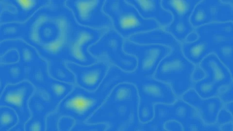Soft Blue Organic Abstract Liquid Pattern - Slow Seamless Loop Background Stock Footage 340435825