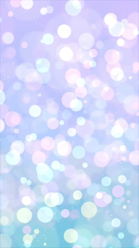 Soft Blue Pink Gradient Background with Glittering Pastel Bokeh Particles. Stock Footage 321320749