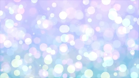 Soft Blue Pink Gradient Background with Glittering Pastel Bokeh Particles. Stock Footage 321320750