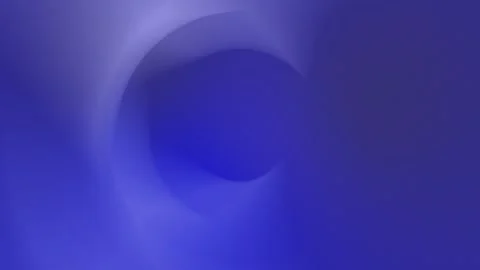 Soft blue spiral blur gradient background with light glow and grainy noise, clea Video stock 341606620