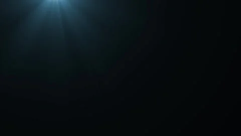 Soft blue volumetric light rays from the left Vídeo Stock 320074214