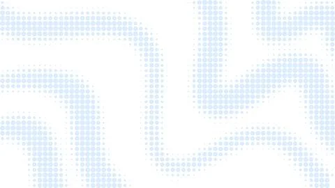 Soft blue wave halftone overlay Stock Illustration
