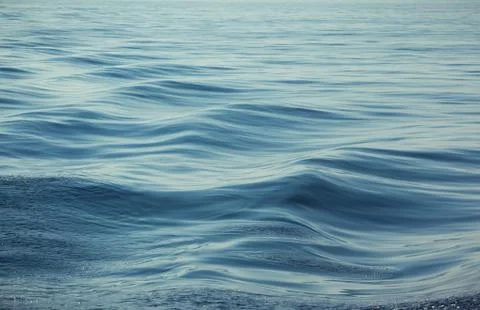 Soft Blue Wave Texture Stock Photos