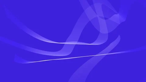 Soft blue waves ripple across a deep blue canvas Stock Footage 340529150