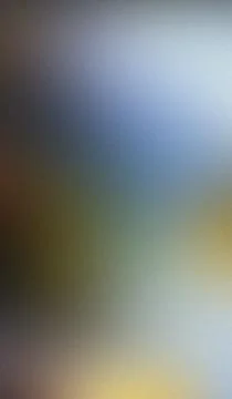 Soft blur dominates the frame. Colors fade from deep blue to warm yellow. A.. Stock Illustration