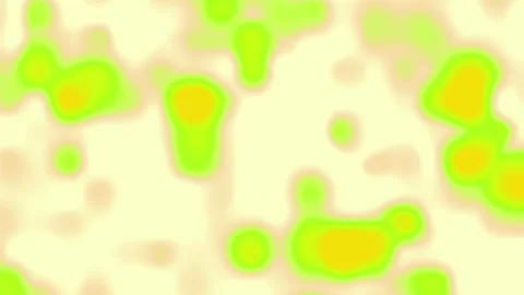 Soft blurred abstract design with green and yellow gradient shapes. Stock Footage 291249369