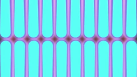 Soft Blurred Animated Neon Tubes Gradient Loop Stock Footage 343372168