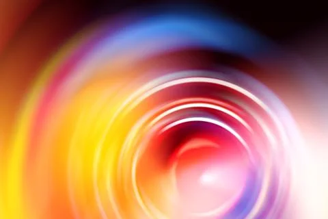 Soft blurred circle shape colorful abstract Stock Photos