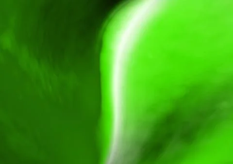 Soft blurred close-up of a green background featuring smooth curves, vibran.. Stockillustratie