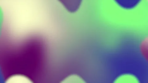 Soft blurred gradient background with smooth transitions of green purple an.. Stock Footage 333782881