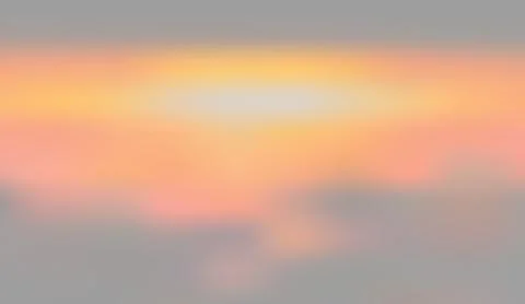 Soft blurred gradient background with warm sunset colors in orange yellow and Stockillustratie