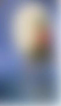 Soft blurred gradient transitions from deep blue to warm yellow. Hazy, drea.. Stock Illustration
