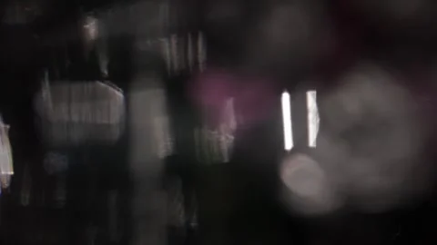 Soft blurred light effect and colored light overlay Video stock 318576132