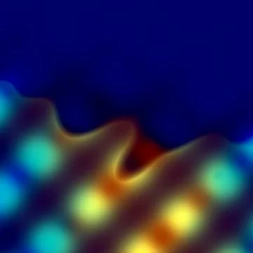 Soft blurry background - abstract blue illustration graphic design - blurry l Stock Illustration