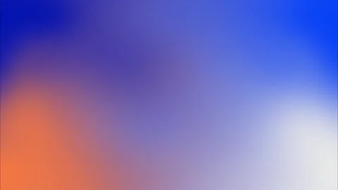 Soft Blurry Gradient Background with Dynamic Blue Orange and White Hues	 Stock Footage 317437376