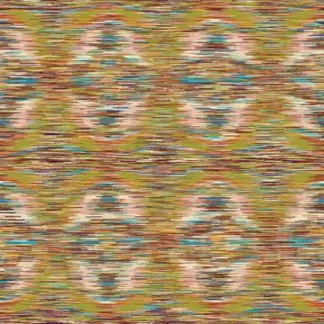 Soft Blurry Ikat Ombre Texture. Seamless Repeat Pattern. Abstract Medieval 스톡 일러스트