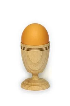 Soft-boiled eggs. Stock Photos