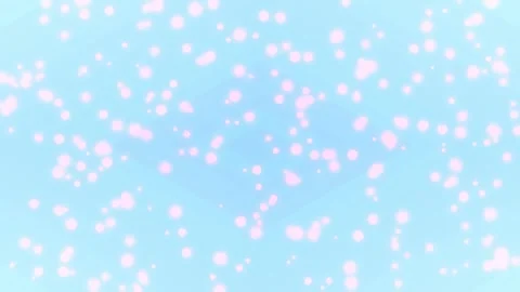 Soft Bokeh Glitter Particles Falling on Orange Gradient Background Stock Footage 335467045
