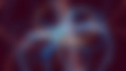 Soft bokeh light cross pattern with warm and cool tones on dark background Stock Footage 333500806