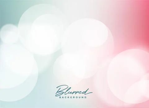Soft bokeh light effect background Illustrazione stock